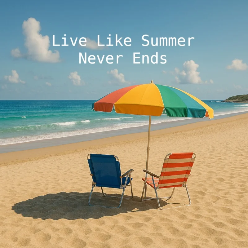 Live Like Summer Never Ends