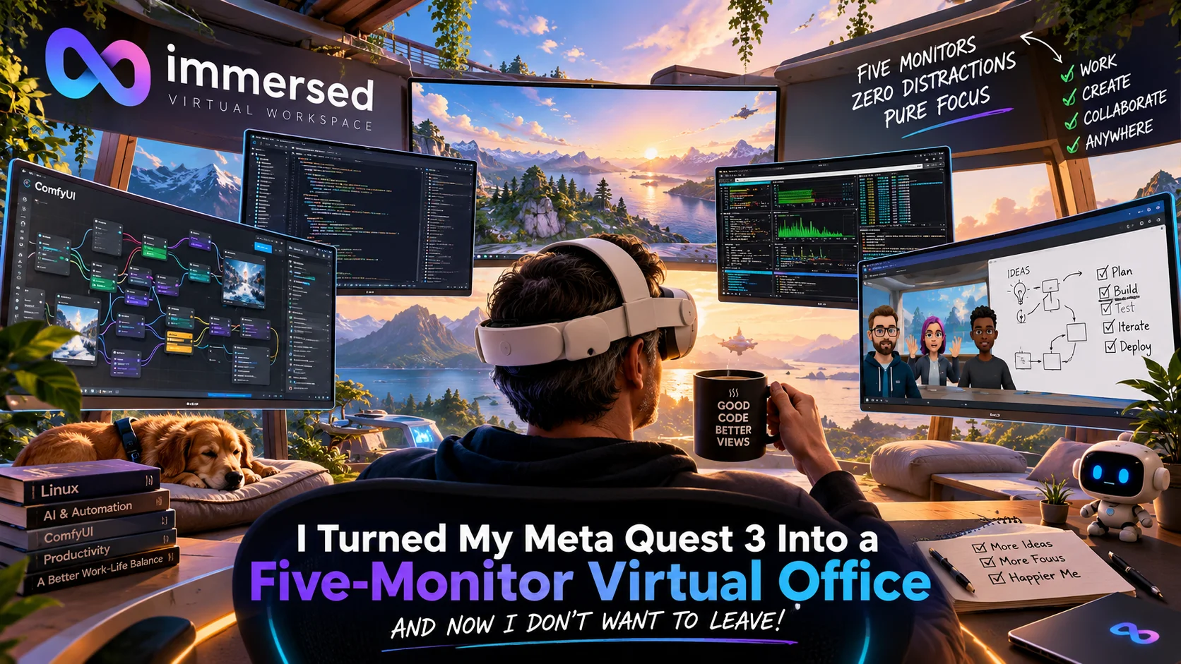 Meta Quest 3 Virtual Office